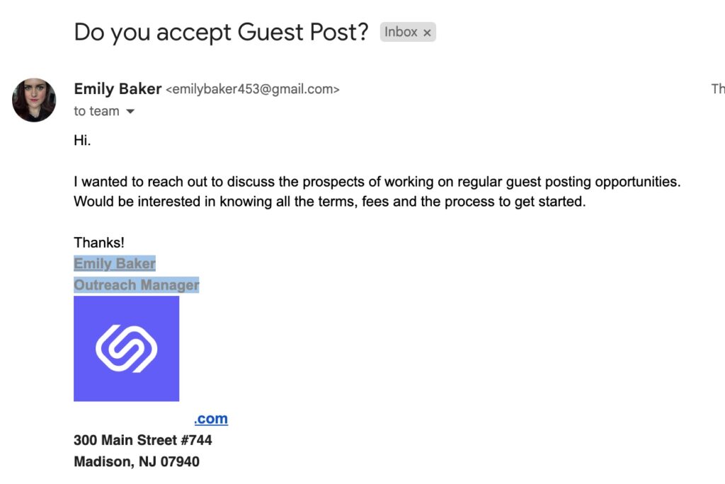 outreach paid blogs